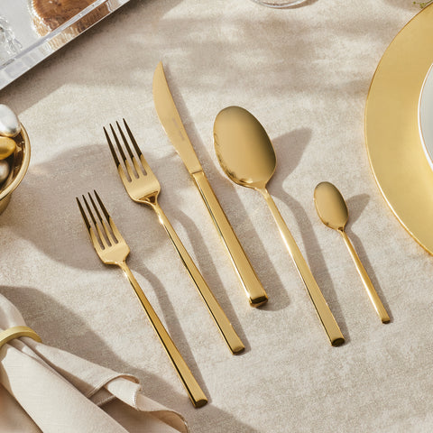 Karaca Tivoli Gold 6 Kişilik 30 Parça Çatal Kaşık Bıçak Takımı