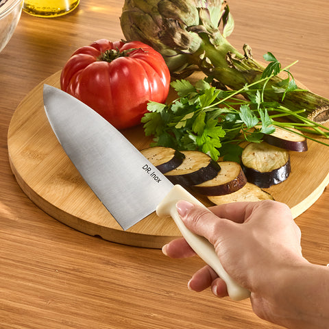 Dr.Inox Şef Bıçağı 33cm Krem
