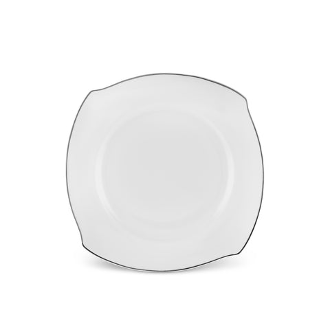 Karaca Square Bone Eterno 53 Parça 12 Kişilik Yemek Takımı Platin