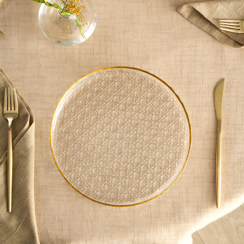 Karaca Rattan Gold 7 Parça Pasta Seti