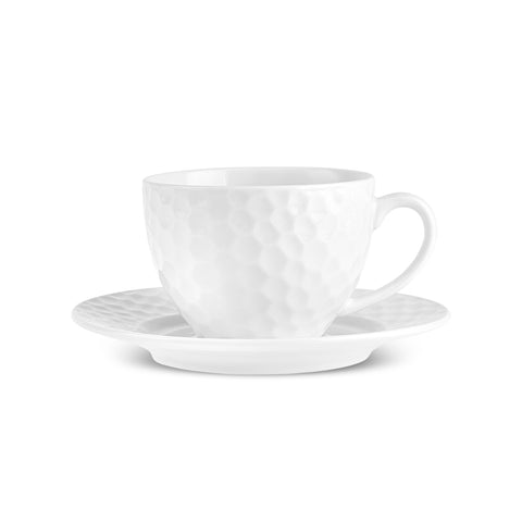 Karaca Nora Emboslu Çay Fincanı Seti, 6 Kişilik, 220 ml