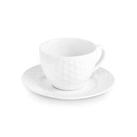 Karaca Nora Emboslu Çay Fincanı Seti, 6 Kişilik, 220 ml