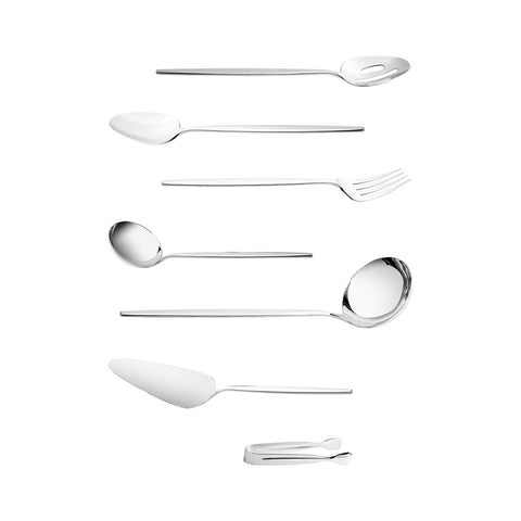 Karaca Moongate 7 Parça Servis Seti, Silver