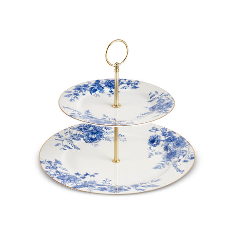 Karaca Delft 6 Kişilik 8 Parça Bone China Servis Seti, Mavi