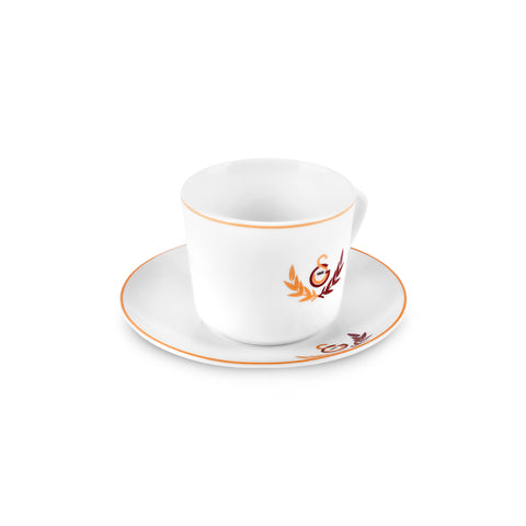 Karaca x Galatasaray Lizenziertes 6-Personen-Kaffeetassen-Set 80 ml