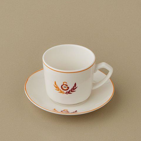 Karaca x Galatasaray Lizenziertes 6-Personen-Kaffeetassen-Set 80 ml