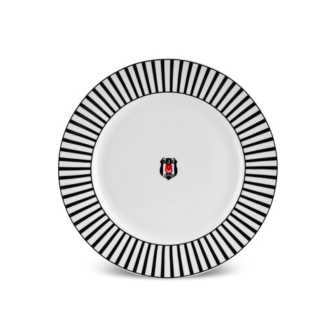 Karaca x Beşiktaş Lisanslı Forever Bone 24 Parça 6 Kişilik Yemek Takımı