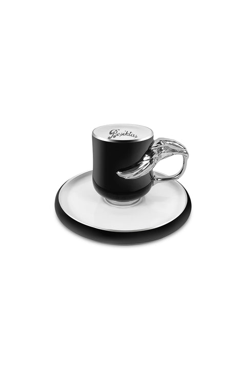 Karaca x Beşiktaş Lisanslı 2 Kişilik Kahve Fincan Takımı 90 ml