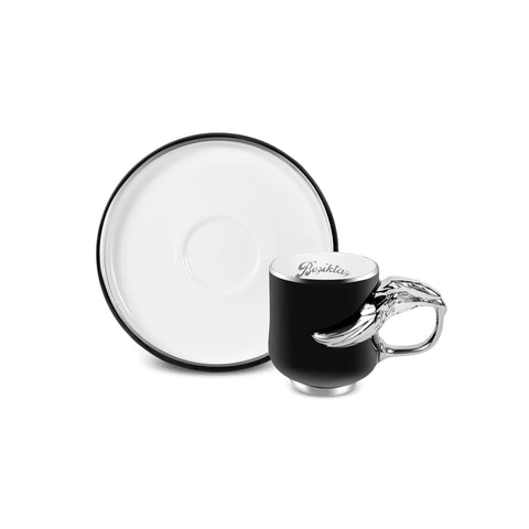 Karaca x Beşiktaş Lisanslı 2 Kişilik Kahve Fincan Takımı 90 ml