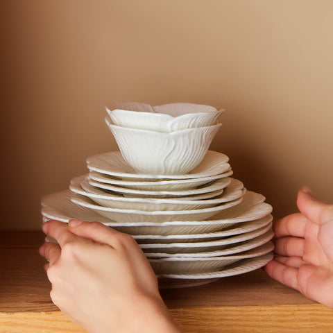 Karaca Forever Bone Floris 26-Piece Breakfast Set for 6 People