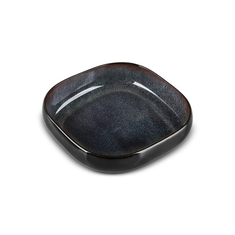 Karaca Earth Collection Galactic Shiny Black 55-teiliges Tafelservice für 12 Personen