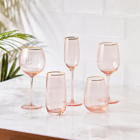 Karaca Gemma Gläser- Set für Soft- Getränke 480 ml