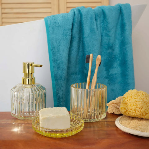 Line 3-Teiliges Badezimmer-Set Bernstein