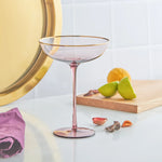 Karaca Azalea Martini Glass Purple 220 ml
