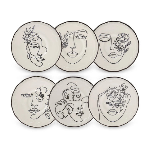 Karaca Face Teeset für 6 Personen
