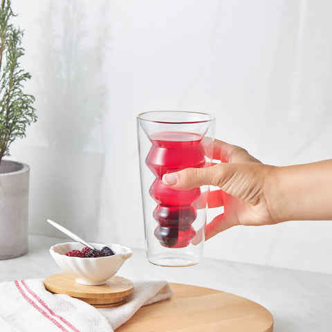 Karaca Pia Doppelwandiges Capuccino Glas 330 ml