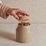 Cooklife Jar Stoneware Beige 500 ml 