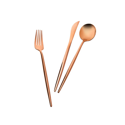 Karaca Jupiter Rosegold 60 Teile 12 Person Boxed Cutlery Set