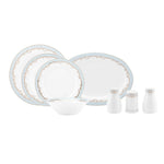 Karaca Rocco 56 Piece New Generation Bone Dinnerware Set for 12 Persons