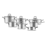 Karaca Sakura PowerSteel 316+ Steel 13 Piece Cookware Set