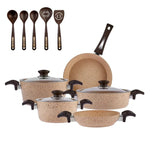 Karaca Hazel Biogranit 13 Piece Cookware Set