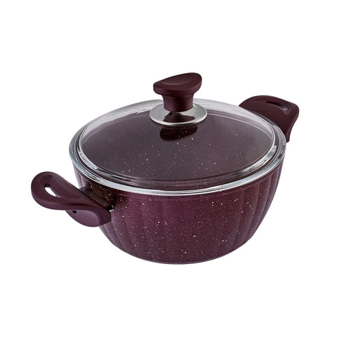 Cookplus Biogranit Dream 7-teiliges Kochgeschirr-Set Violett