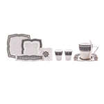 Karaca Globe 32-Piece Breakfast and Serveware Set Square