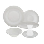 Karaca Fine Pearl New Eternal 26 Piece for 6 Person Breakfast and Serveware Set