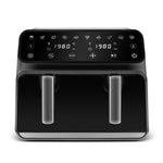 Karaca Multifry XXXL 9 Liter Airfryer with One Chamber Divider and Glass Window