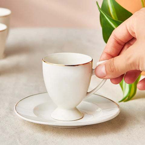 Karaca Boyoz Kaffeetassen-Set, 6 Personen, 85 ml