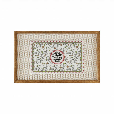 Karaca Home x Arslantepe Siegel Dekoratives Tablett 24x39 cm