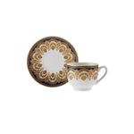 Karaca Zen Blue Coffee Cup Set for 6 Person, 90 ml 