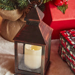 Karaca Home New Year Mila Black Lantern, 13.5x30 cm