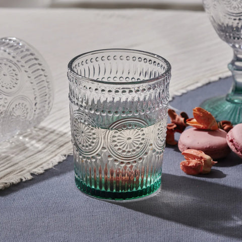 Karaca Sunflower Wasserglas, Grün