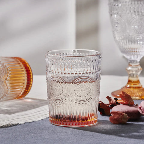 Karaca Sunflower Wasserglas, Orange