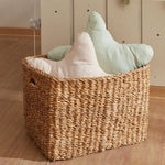 Karaca Sandro Seagrass Storage Basket, 42x32x30 cm