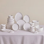 Karaca Red Carpet Collection Streamline New Hole Gold Dinnerware Set, 59 Piece, New Generation Bone