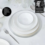 Karaca x Hussein Chalayan Streamline Sun Path 59-Piece 12-Person Dinnerware Set