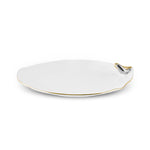 Karaca X Müge Anlı Bird-Shaped Golden Cake Plate 21 cm