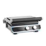 Karaca Nova Grill 6 Dilim Kapasiteli Zaman Ayarlı Paslanmaz Çelik Tost ve Izgara Makinesi, 2000W, Inox