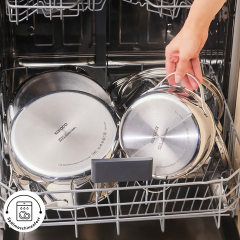 Karaca 3 Ply Culinara 8 Piece Cookware Set