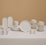 Karaca Stream Pure Favaro 38-Piece 6-Person Breakfast Set