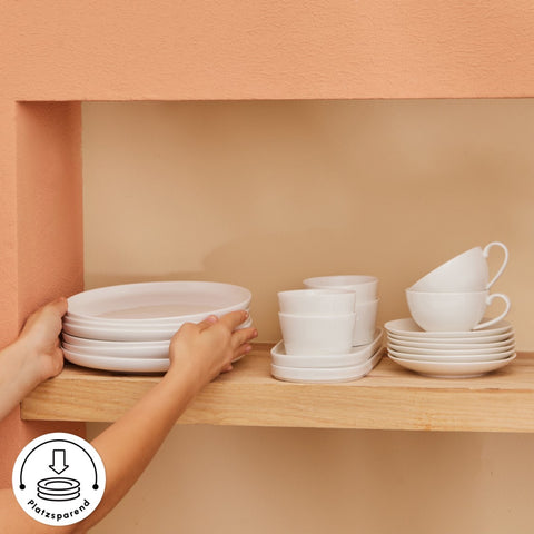 Karaca Stream Pure Favaro 38-Piece 6-Person Breakfast Set