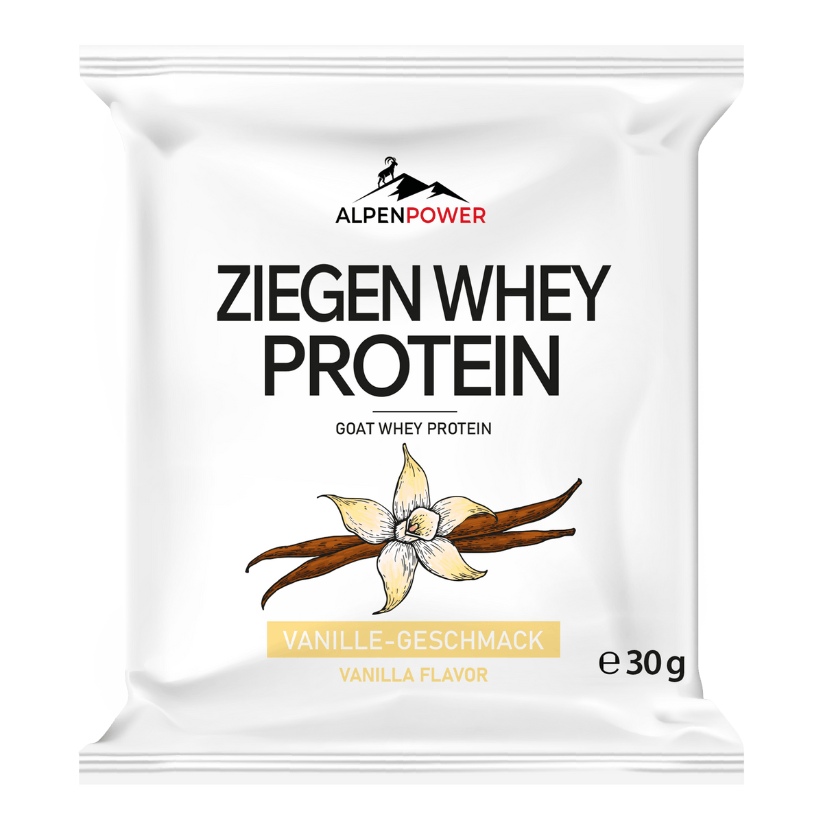 Ziegen Whey Protein Probierportion