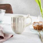 Karaca Shell Lüsterli Beyaz Mug 380ML