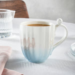 Karaca Shell Lüsterli Mavi Mug 380ML