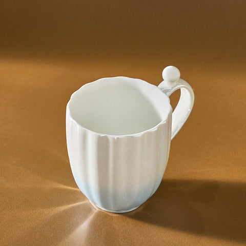 Karaca Shell Lüsterli Mavi Mug 380ML