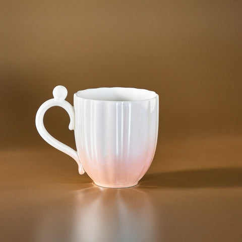 Karaca Shell Lüsterli Pembe Mug 380ML